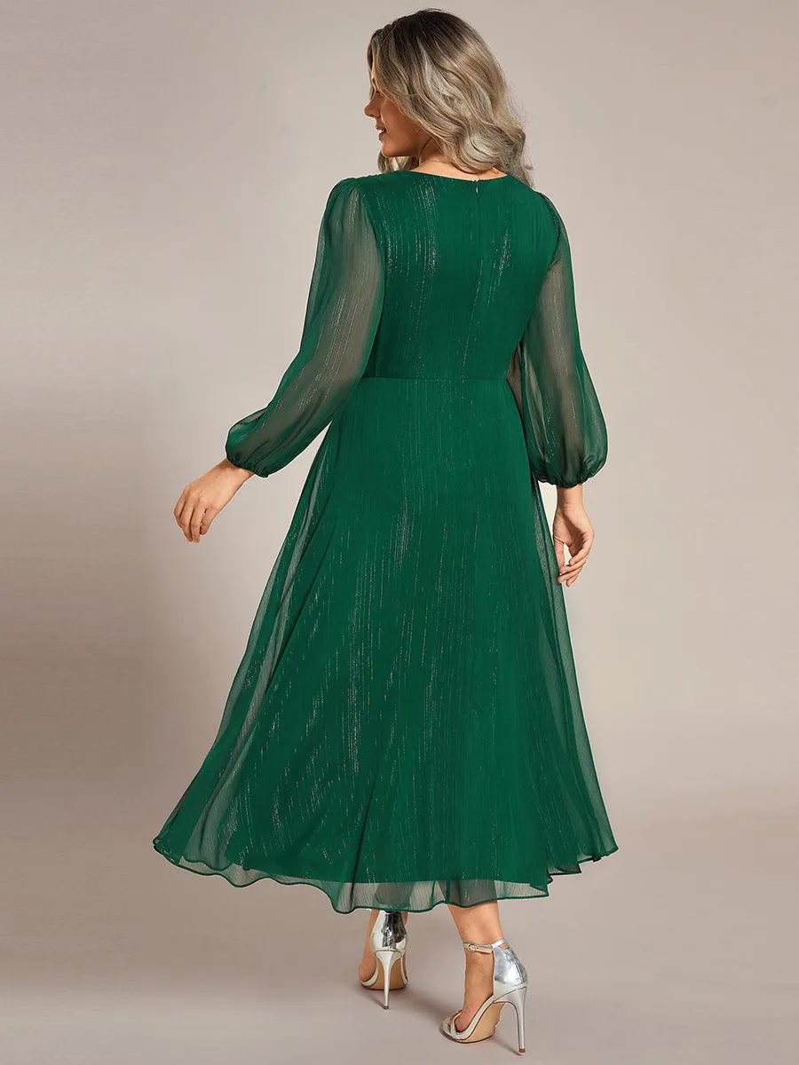 MEILLEURS CHOIX Robe vert foncé